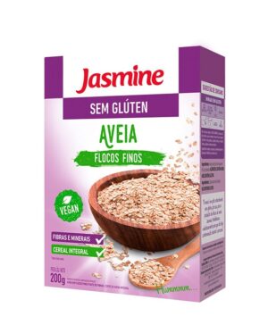 Aveia jasmine flocos finos 200gr