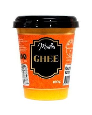 Manteiga Ghee Madhu 180gr