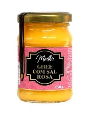 Manteiga ghee com sal rosa modhu 150gr