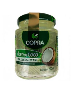 óleo de coco sem sabor / cheiro 200ml Copra