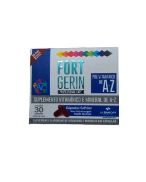 Fort Gerin Polivitamínico de A-Z com cápsulas Softgel La San-Day