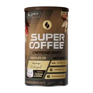 Super Coffee Chocolate Língua de Gato 380g Caffeine Army